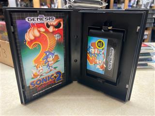 SONIC THE HEDGEHOG 2 (SEGA GENESIS) CIB - CLEANED & POLISHED - NICE!